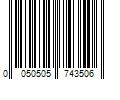 Barcode Image for UPC code 0050505743506