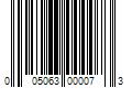 Barcode Image for UPC code 005063000073