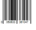 Barcode Image for UPC code 0050633361047