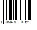 Barcode Image for UPC code 0050633600412