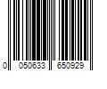 Barcode Image for UPC code 0050633650929