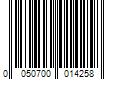 Barcode Image for UPC code 0050700014258