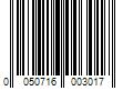 Barcode Image for UPC code 0050716003017