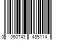 Barcode Image for UPC code 0050743485114