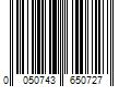 Barcode Image for UPC code 0050743650727