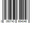 Barcode Image for UPC code 0050743654046