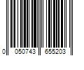 Barcode Image for UPC code 0050743655203