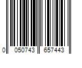 Barcode Image for UPC code 0050743657443