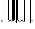 Barcode Image for UPC code 005083000077