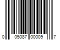 Barcode Image for UPC code 005087000097