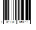 Barcode Image for UPC code 0051000010315