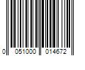 Barcode Image for UPC code 0051000014672