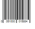 Barcode Image for UPC code 0051000015884