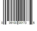 Barcode Image for UPC code 005100001735