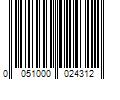 Barcode Image for UPC code 0051000024312