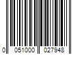 Barcode Image for UPC code 0051000027948