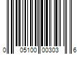 Barcode Image for UPC code 005100003036