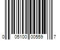 Barcode Image for UPC code 005100005597