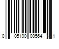 Barcode Image for UPC code 005100005641