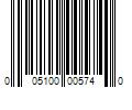 Barcode Image for UPC code 005100005740