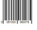 Barcode Image for UPC code 0051000060075