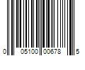 Barcode Image for UPC code 005100006785