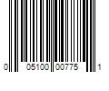 Barcode Image for UPC code 005100007751