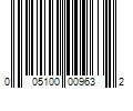 Barcode Image for UPC code 005100009632