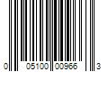 Barcode Image for UPC code 005100009663