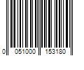 Barcode Image for UPC code 0051000153180