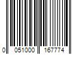 Barcode Image for UPC code 0051000167774