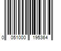 Barcode Image for UPC code 0051000195364