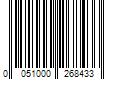 Barcode Image for UPC code 0051000268433