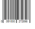 Barcode Image for UPC code 0051000272898