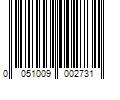 Barcode Image for UPC code 0051009002731