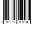 Barcode Image for UPC code 0051027009934