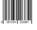 Barcode Image for UPC code 0051034203851