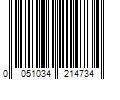 Barcode Image for UPC code 0051034214734