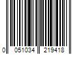 Barcode Image for UPC code 0051034219418