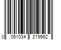 Barcode Image for UPC code 0051034219562