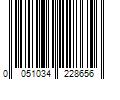 Barcode Image for UPC code 0051034228656