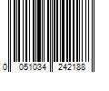 Barcode Image for UPC code 0051034242188