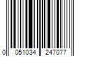 Barcode Image for UPC code 0051034247077