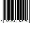 Barcode Image for UPC code 0051034247176