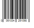 Barcode Image for UPC code 0051034251098