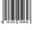 Barcode Image for UPC code 0051034254648