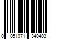 Barcode Image for UPC code 0051071340403