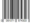 Barcode Image for UPC code 0051071574303