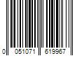 Barcode Image for UPC code 0051071619967