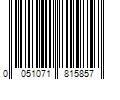 Barcode Image for UPC code 0051071815857